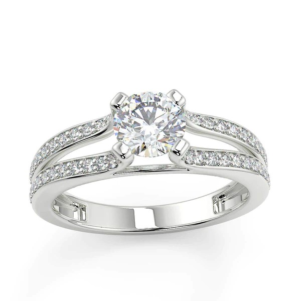 Solitaire Diamond Engagement Ring